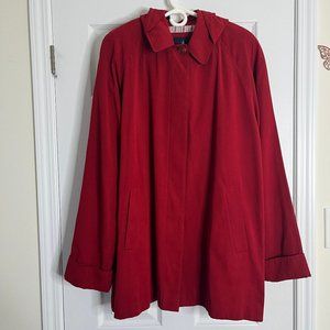 XL London Fog coat with hood, never worn